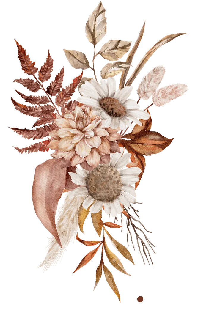 Floral Top Left